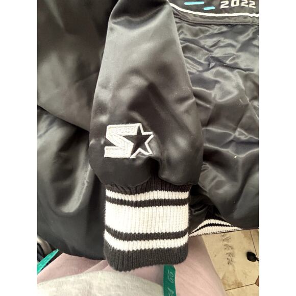 PBR Teams Championship Las Vegas 2022 Bomber Starter Jacket XL Black Bull Riders - Picture 7 of 13